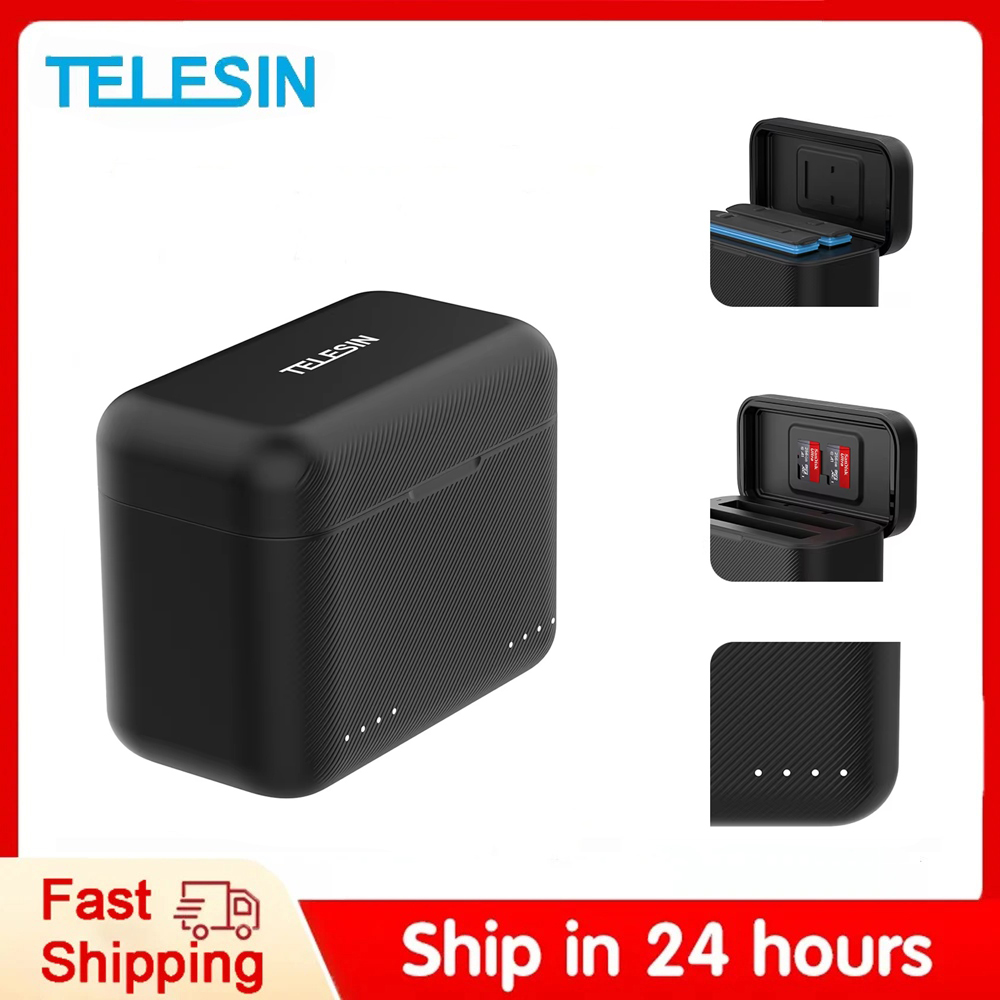 Drone Charging Hub - TELESIN untuk Insta360 X3 X4 Pengisi