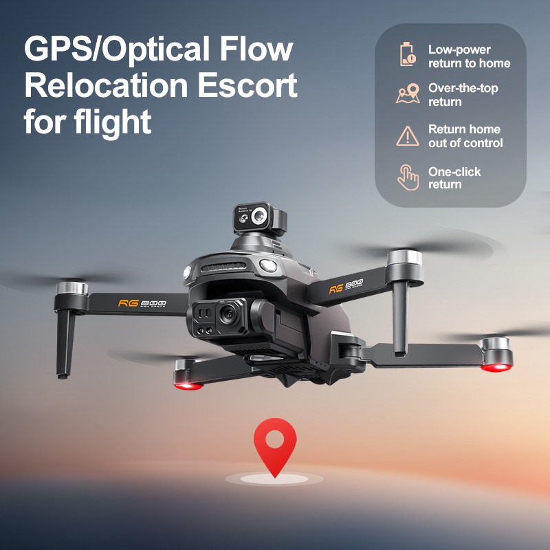 Drone RG800 MAX Baru Kamera HD - Drone Controller Screen ulasan dan harga