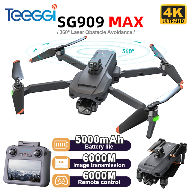 Teeggi SG909 MAX GPS Drone Den - Drone Controller Screen ulasan dan harga