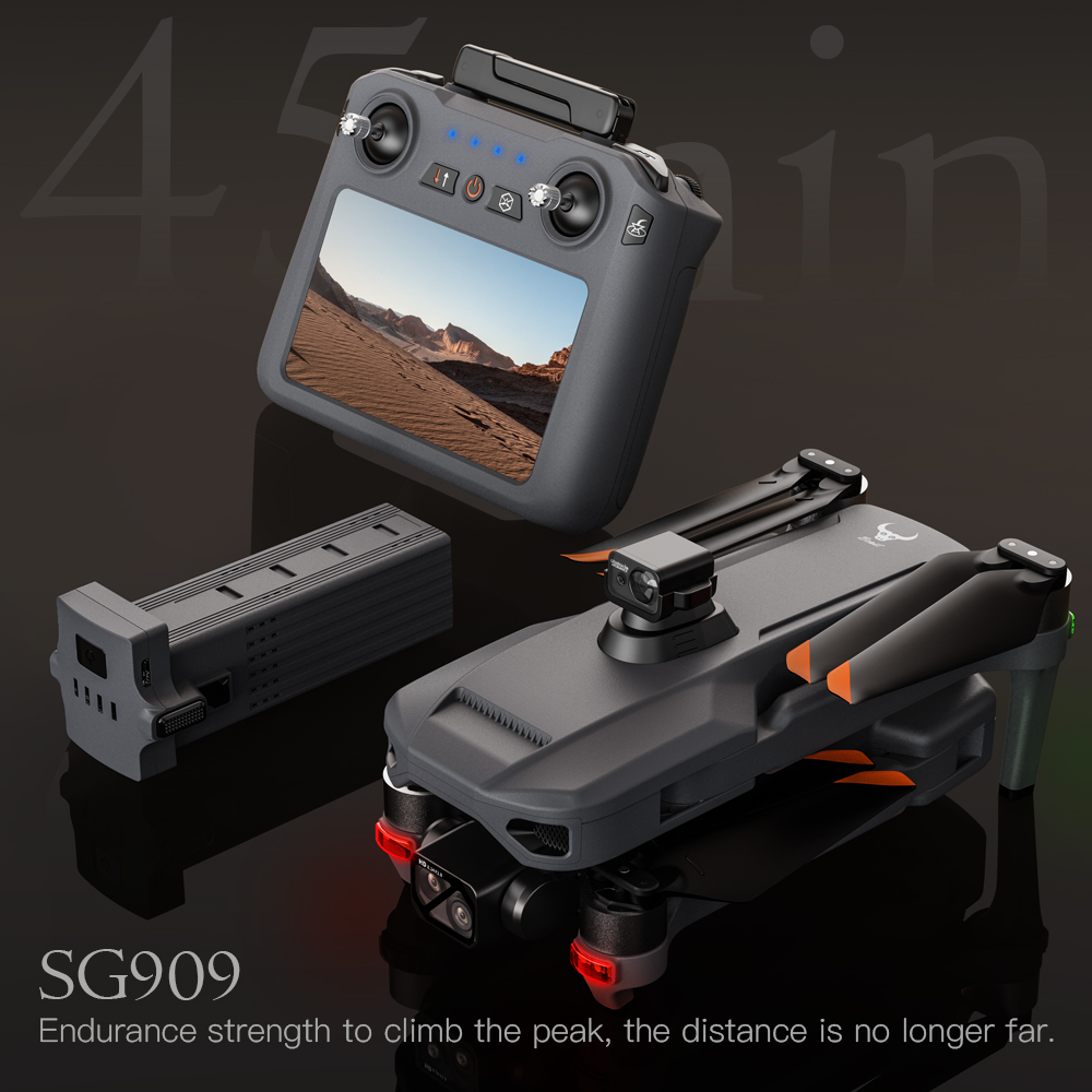 Teeggi SG909 MAX GPS Drone Den - Drone Controller Screen ulasan dan harga